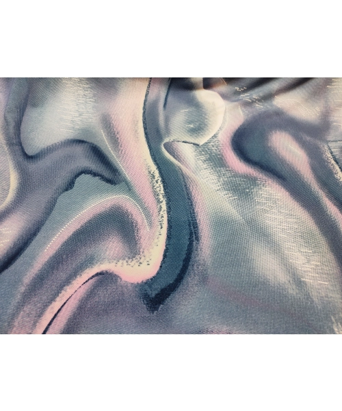 Elastyczna dzianina z fantazyjnym wzorem - piasek pustyni